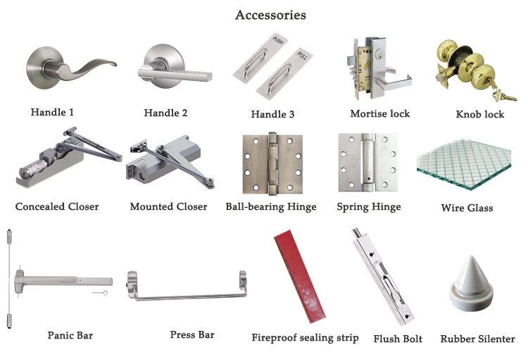 Steel flush mount door accessories Steel flush mount door accessories