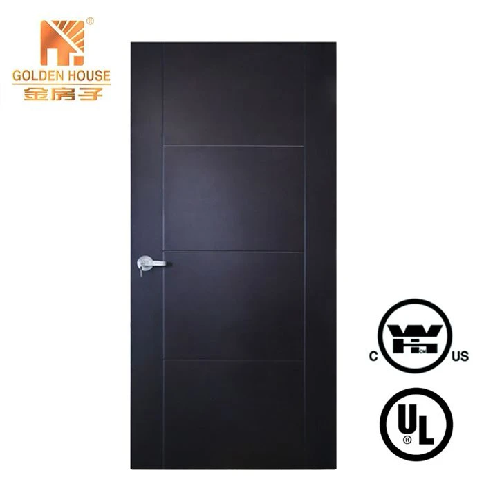 UL terdaftar 45 menit Kayu Anti Fire Hollow Door Mineral Fire Board Core Filling