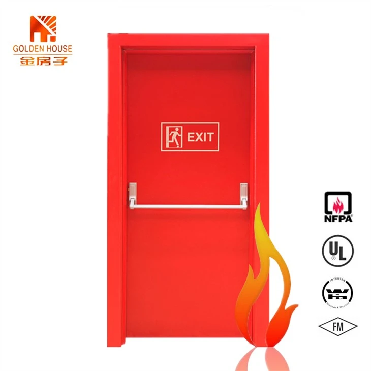 Eksterior Secur Steel Fire Doors