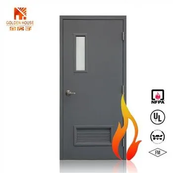 Pintu api baja galvanis
